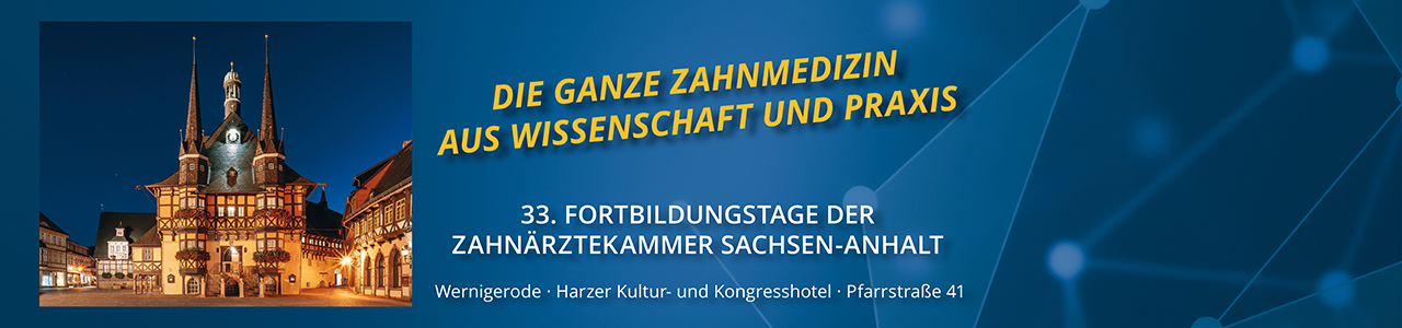 Die DGZMK/APW und der Deutsche Zahnärztetag zu Gast in Wernigerode. >> Ausführliche Informationen und Anmeldung
